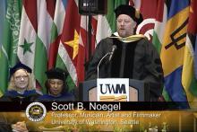 Scott Noegel Delivers U-Wisconsin-Milwaukee Commencement Address