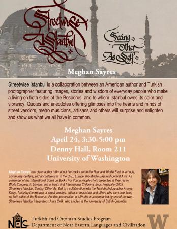 Meghan Sayres, Streetwise Istanbul Turkish and Ottoman Studies Program