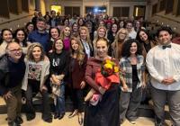 Zuhal Olcay with the audience at her talk