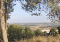 View from Tel Azekah towards the southwest